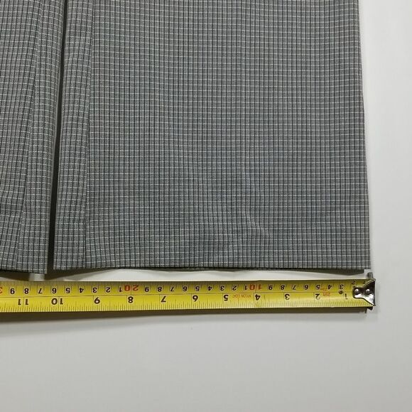 Body by Victoria Pants Women's Size 4 The Kate Fit Tall Grey Black White Plaid - Picture 3 of 8